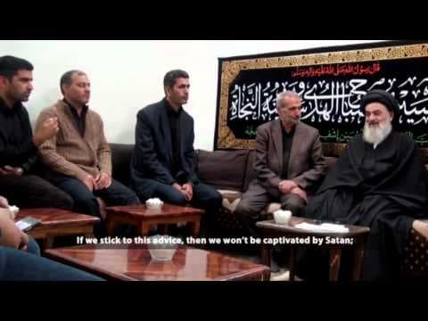 Grand Ayatollah Shirazi Met Different Figures