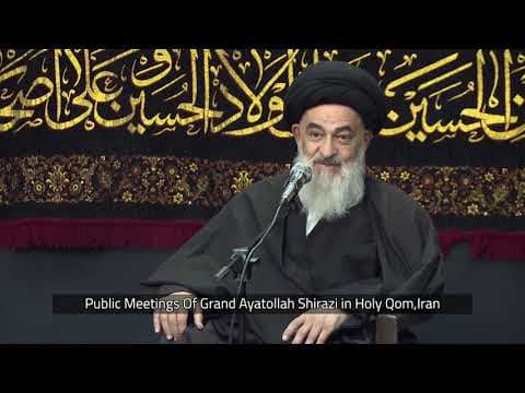 🔸 نشست های روزانه با آیت الله العظمی سید صادق حسینی شیرازی دام ظله (19مهر 1399)